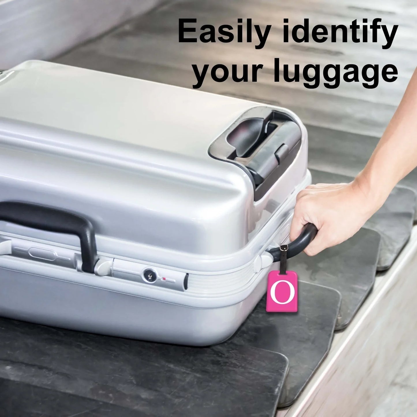 Initials Bag tag O [pack 2]-2