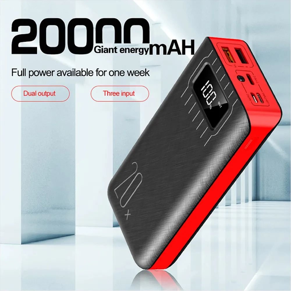 QuickVibe™ 20000mAh Power Bank