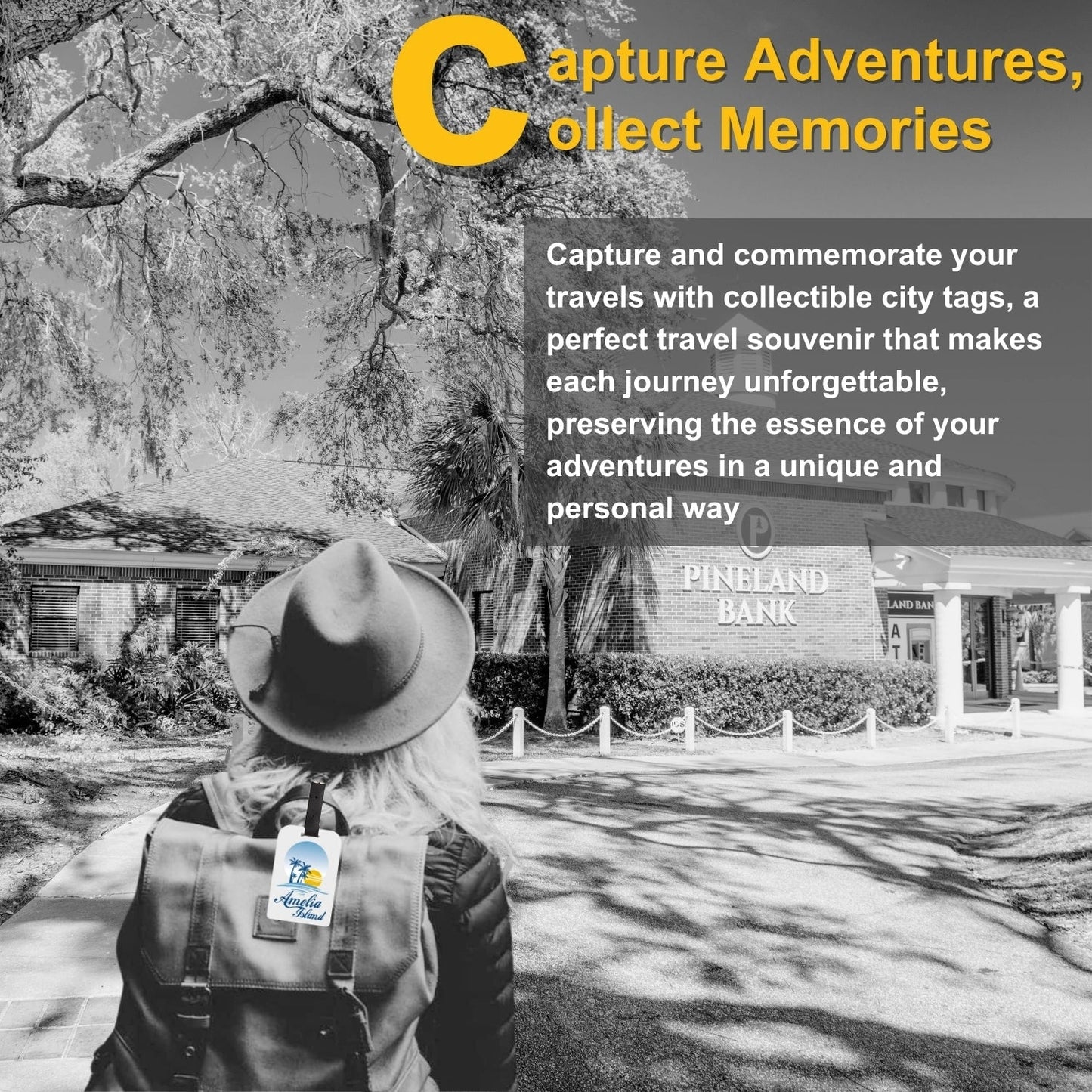 Smart Bag Security Tag - Amelia Island FL [Pack 2]-2